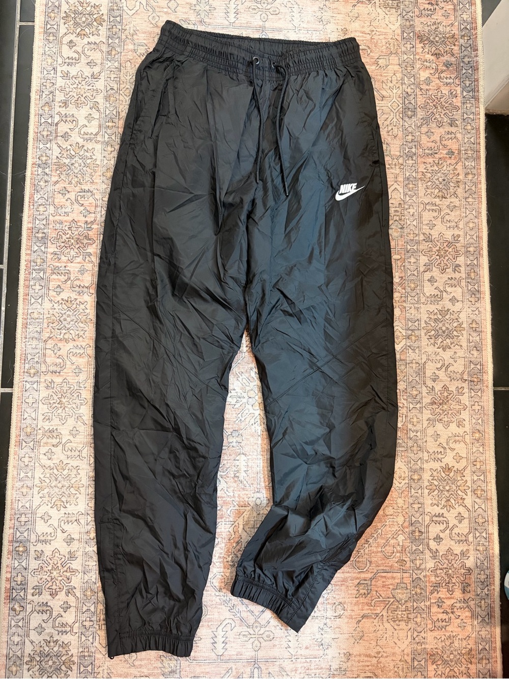 Nike Black Windbreaker Pants